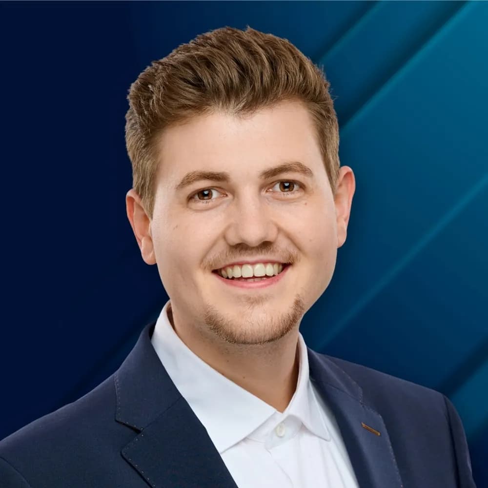 Porträt von Justus Kornath