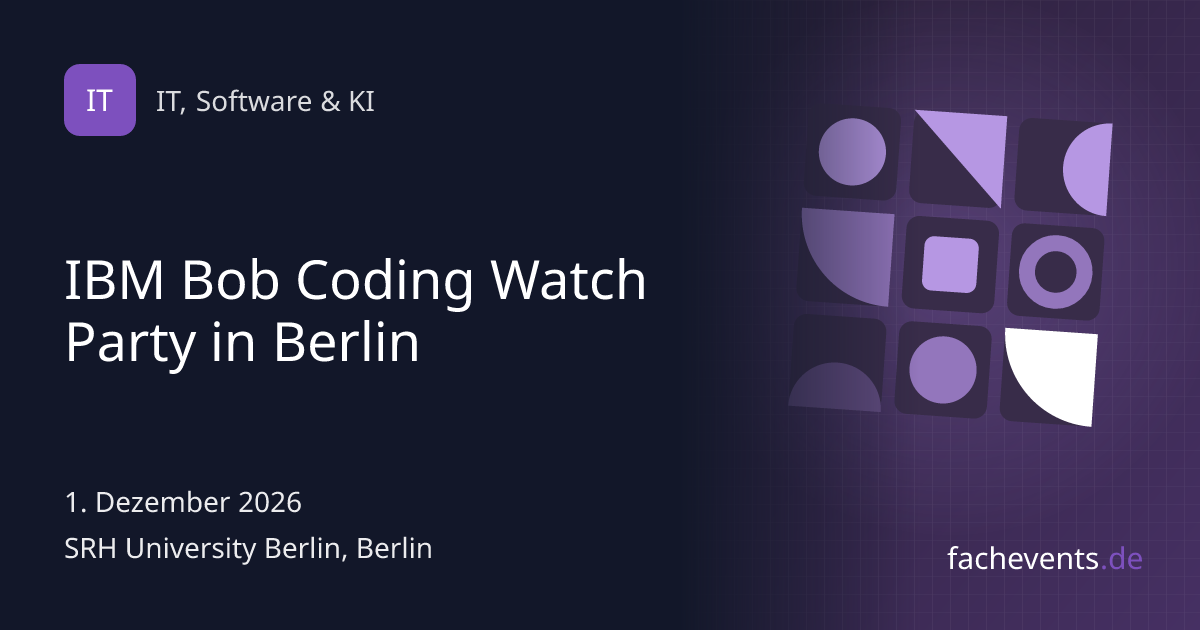 IBM Bob Coding Watch Party: KI-Tools… – 01.12.2026